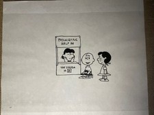 Peanuts animation cel for sale  Fort Lauderdale
