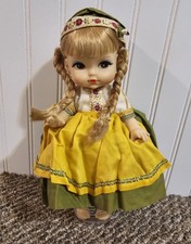 Boneca de brinquedo vintage 1965 "Joy Swiss by Miss Rose for Royal" ROUPAS ORIGINAIS COM ETIQUETAS comprar usado  Enviando para Brazil