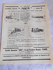 Brochure tracteur vintage d'occasion  Bais