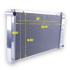 Row aluminum radiator for sale  USA