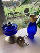öllampe petroleumlampe blaues gebraucht kaufen  Schwäbisch Hall