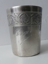 Timbale gobelet argent d'occasion  Milly-la-Forêt