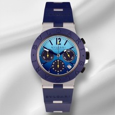 Relógio de pulso masculino Bvlgari 40mm Capri automático alumínio borracha BB40ATCH, usado comprar usado  Enviando para Brazil