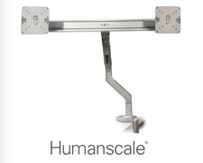 Humanscale crossbar dual for sale  Dunlevy