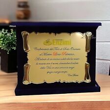 Targa ricordo premiazione usato  Contursi Terme