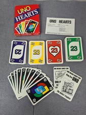 Jogo de cartas UNO Hearts Mattel 1995 completo com instruções originais e caixa  comprar usado  Enviando para Brazil