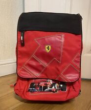 Ferrari backpack suitcase for sale  UK