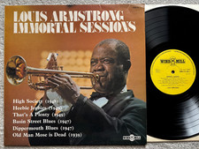 Louis Armstrong - Immortal Sessions - Windmill mono LP - WMD 215, używany na sprzedaż  Wysyłka do Poland