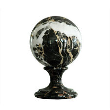 Bola En Mármol Negro Portoro Escultura de Tabla Sphere Orb Home Diseño Ø 20cm comprar usado  Enviando para Brazil