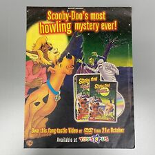 Usado, SCOOBY DOO LOBISOMEM RELUTANTE VÍDEO DVD BRINQUEDOS 'R'' EUA 2002 VINTAGE ANÚNCIO RETRÔ comprar usado  Enviando para Brazil