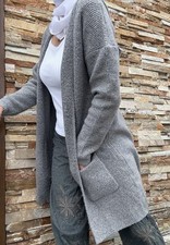 Cooler long cardigan gebraucht kaufen  Berlin