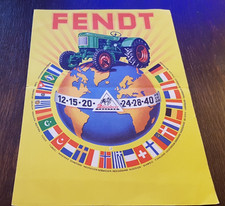 Werbeblatt fendt dieselross gebraucht kaufen  Jüterbog