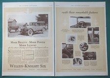 1927 Willys-Overland anúncio impresso Willys Knight Six 4-dr Sedan, usado comprar usado  Enviando para Brazil