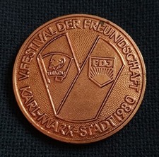 Medaille ddr festival gebraucht kaufen  Göttin, -Neustadt