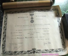 Dipl542 diplome medaille d'occasion Dipl542 diplome medaille d'occasion  Le Beausset
