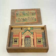 Vintage deutsche holzbausteine gebraucht kaufen  Versand nach Germany