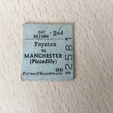 Half. railway ticket for sale  WOLVERHAMPTON