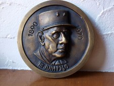 Gaulle médaille table d'occasion  Bourg-de-Thizy