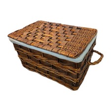 Wicker wooden basket for sale  STOKE-ON-TRENT