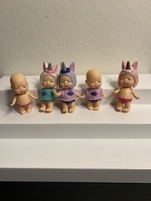 5 bonecas bebês adoráveis 3 com chapéus/capacetes unicórnio comprar usado  Enviando para Brazil