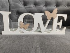 Love lettering wooden for sale  ASHTON-UNDER-LYNE