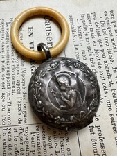 Hochet ancien argent d'occasion  Saint-Sever
