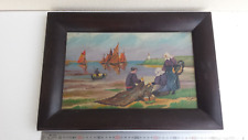 Ancien tableau huile d'occasion  Saint-Just-Saint-Rambert
