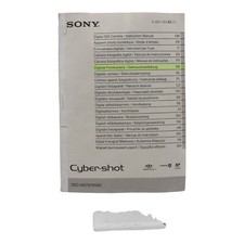 Bedienungsanleitung sony cyber gebraucht kaufen  Filderstadt
