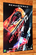 Pôster promocional raro Need for Speed Hot Pursuit remasterizado Xbox One PS4 2020, usado comprar usado  Enviando para Brazil