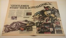 1993 Antigo Anúncio Impresso de Videogame - BATMAN RETURNS - NINTENDO SNES KONAMI - 10"x13" comprar usado  Enviando para Brazil