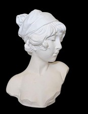 Vintage plaster bust for sale  BATH