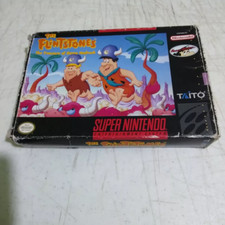 Flintstones Treasure of the Sierra Madrock Super Nintendo SNES Apenas Caixa Original comprar usado  Enviando para Brazil