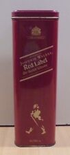 JOHNNIE WALKER RED LABEL UÍSQUE ESCOCÊS PUBLICIDADE VINTAGE CAIXA DE LATA VAZIA , usado comprar usado  Enviando para Brazil