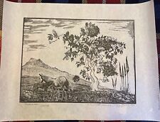 Quadro incisione originale usato  Italia