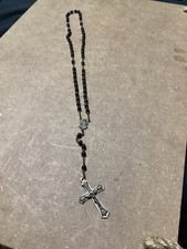 Catholic rosary black for sale  Troy