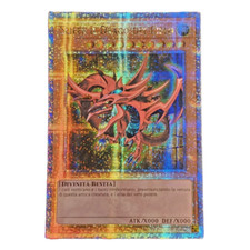 Carta slifer drago usato  Roma