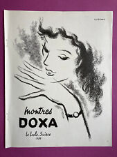 Publicité 1951 doxa d'occasion  Lyon VIII