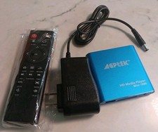 Reprodutor de mídia HDMI azul mini 1080p Full HD ultra HDMI comprar usado  Enviando para Brazil