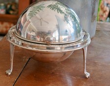 Antique silverplate revolving for sale  Beachwood