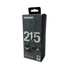 Usado, Fones de ouvido intra-auriculares com isolamento de som Shure SE215-K fones de ouvido preto funciona comprar usado  Enviando para Brazil