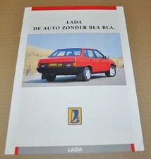 Łada Range Samara VAZ 2108 Niva 2107 Radziecki ZSRR Broszura Prospekt Nederland na sprzedaż  PL