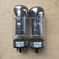 Par de válvulas/tubos de saída TAD 6L6GC-STR - 6L6 correspondentes - Especificação do para-lama comprar usado  Enviando para Brazil