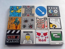 Lego tiles printed for sale  WEYMOUTH