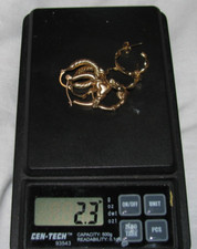 Pair gold hoop for sale  Woodruff
