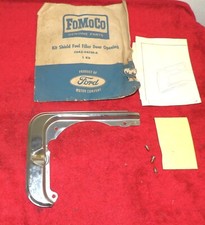 1966 Ford Custom Galaxie 500 XL LTD NOS KIT DE MOLDURA DE PROTEÇÃO DE ACABAMENTO DE PORTA DE ENCHIMENTO DE COMBUSTÍVEL comprar usado  Enviando para Brazil