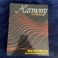 Walter piston harmony for sale  LONDON