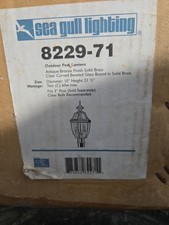Usado, Gaivota 8229-71 poste de luz antigo bronze novo na caixa original comprar usado  Enviando para Brazil