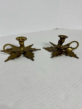 Pair brass holly for sale  Gulf Breeze