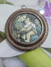 Antico medaglione argento usato Antico medaglione argento usato  Quartu Sant Elena