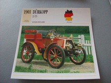 Carte fiche durkopp d'occasion  Avesnes-le-Comte